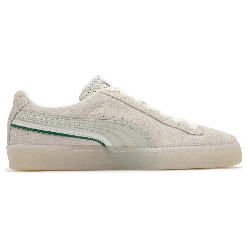 Puma Suede Classics OG Warm White Archive Green Мужские кроссовки Кремовые Уравновешенно-Серый 398569-01