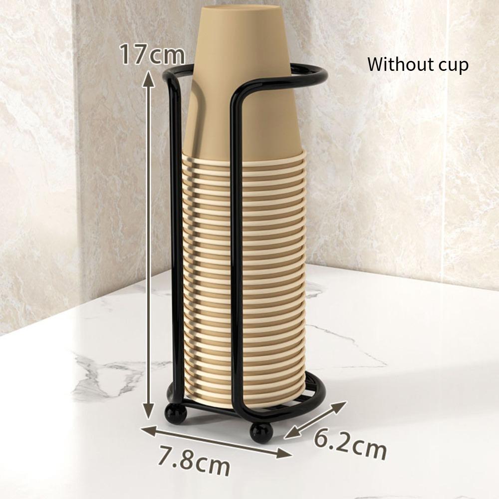 Cup Organizier Disposable Cup Picker Plastic Cup Holder Desktop Cup Storage Rack