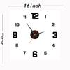 Creative Formula Wall Clock Beautiful Quiet Environmental Protection Material Suitable for Bedroom Living Room To Send Friends