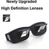 Bed Prism Spectacles Horizontal Mirror Lazy Readers Glasses 90 Degree Prism Glasses For Laying Down Reading And Watching Tv