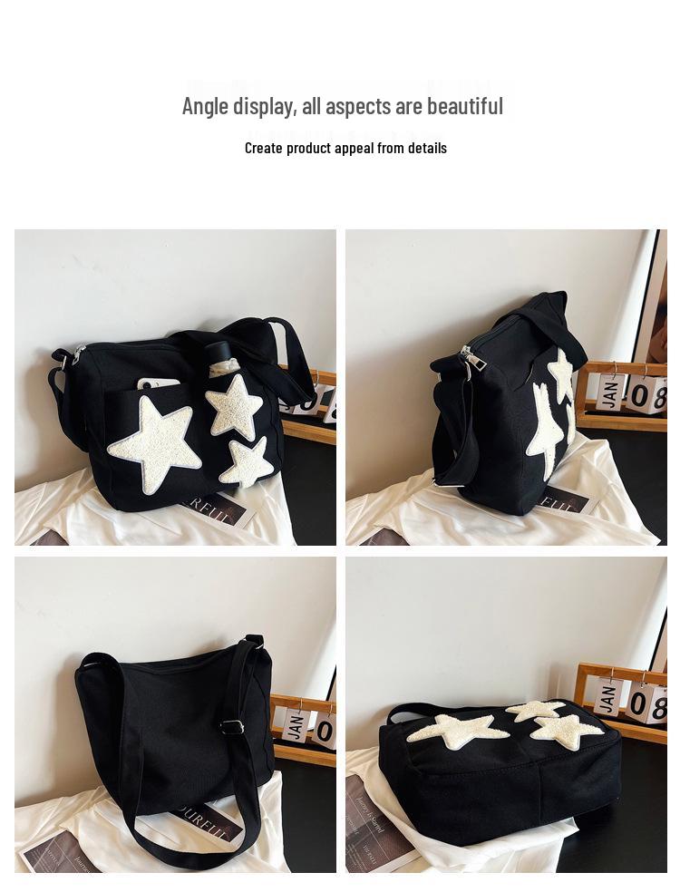 2023 Осень Женская Сумка-тоут большой вместимости - Повседневная для колледжа и поездок на работу, сумка кроссбоди