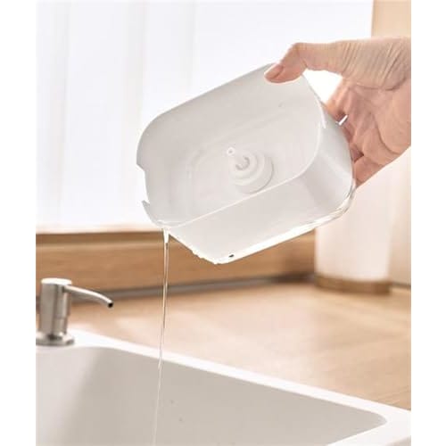 EFFORTS Держатель для губки, Диспенсер для бутылки с моющим средством, Держатель для губки для кухни, Пенообразование, Управление одной рукой, Функция слива воды, Экономия места, Экономия времени