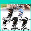 Stylish High Landscape Baby Stroller With One Click Rotating Seat And Comfortable Fabric