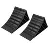 2Pcs Heavy Duty Wheel Chock with Handle Anti Slip Weather Resistant Enhanced Safety Improved Grip
