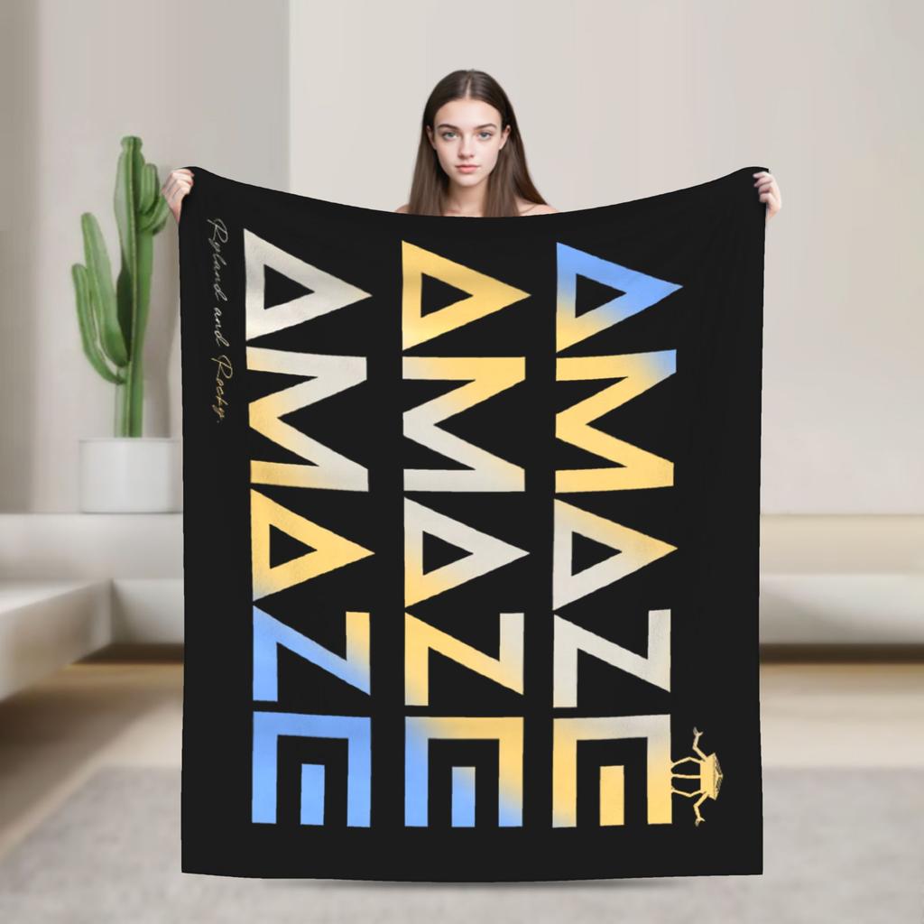 Project Hail Mary Ryland Grace Eridani-Rocky Fashion Blanket AMAZE Plush Throw Fashion Blankets Bedroom Sofa Decoration Soft Warm Multi-func