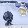 Usb Plug-in Portable Mini Clip-on Silent Fan 3-speed Desk Fan 360 Degree Rotatio Adjustable Student Office Fan For Bedroom