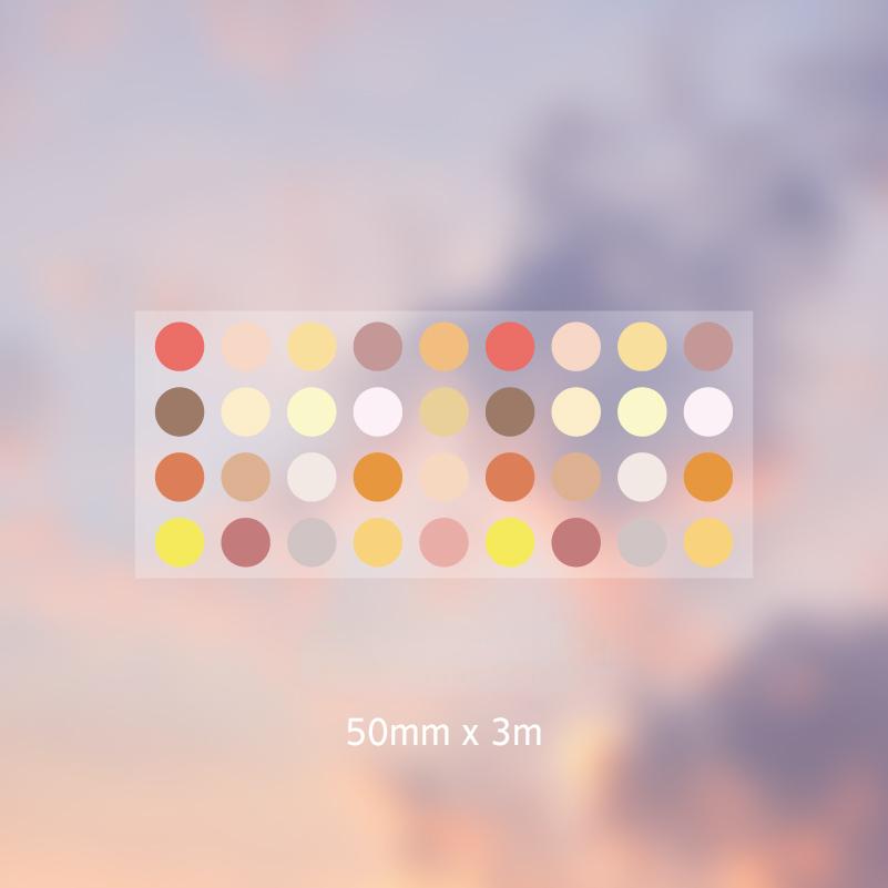 5*300 см красочные точки декоративная клейкая лента Васи малярная лента DIY Стикеры для скрапбукинга этикетка канцелярские принадлежности