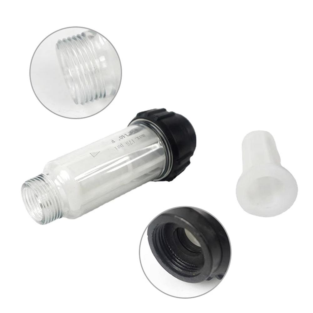 Фильтр для воды для мойки высокого давления G 3/4'' Фильтры для воды с 2 фильтрующими сердечниками для Lavor для Nilfisk Karcher K2 K3 K4 K5 K6 K7