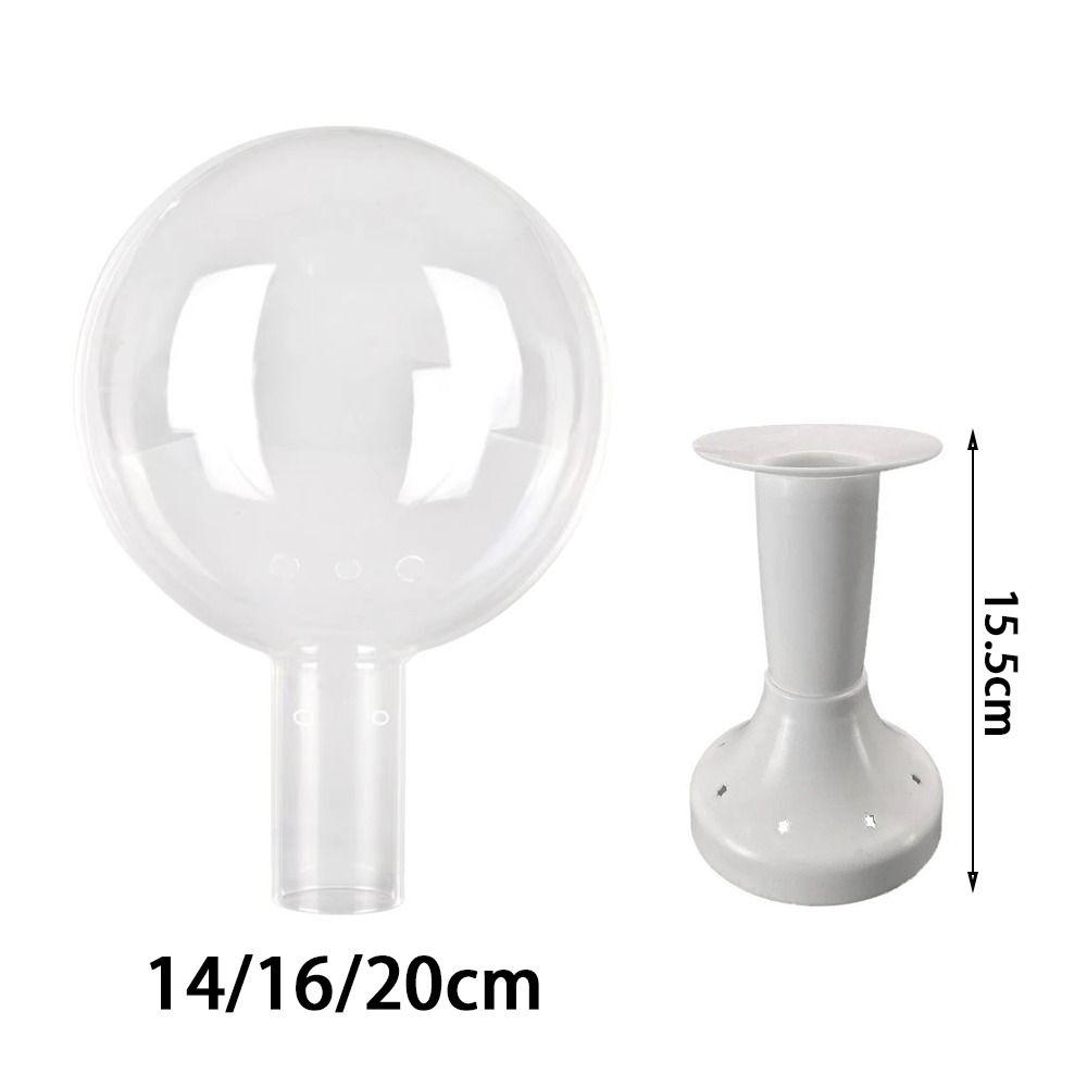 Новая прозрачная подарочная коробка для цветов DIY Акриловый букет цветов Шарик Круглые шары Бобо Стенд Свадебные Украшения для Дня Рождения