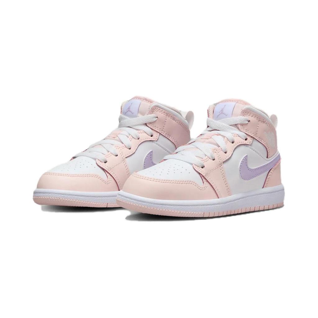 Jordan Kids Jordan 1 Mid "Pink Wash" Sneakers FD8781-601