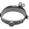 Head Mounted Binocular-Eyewear Loupe-Magnifier with 2 LED Illuminated-Headband Magnifying Glass for Jewelry Watch Repair