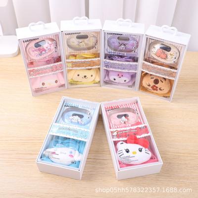 Беспроводные Bluetooth-наушники Hello Kitty с мультяшным чехлом и набором с кошельком
