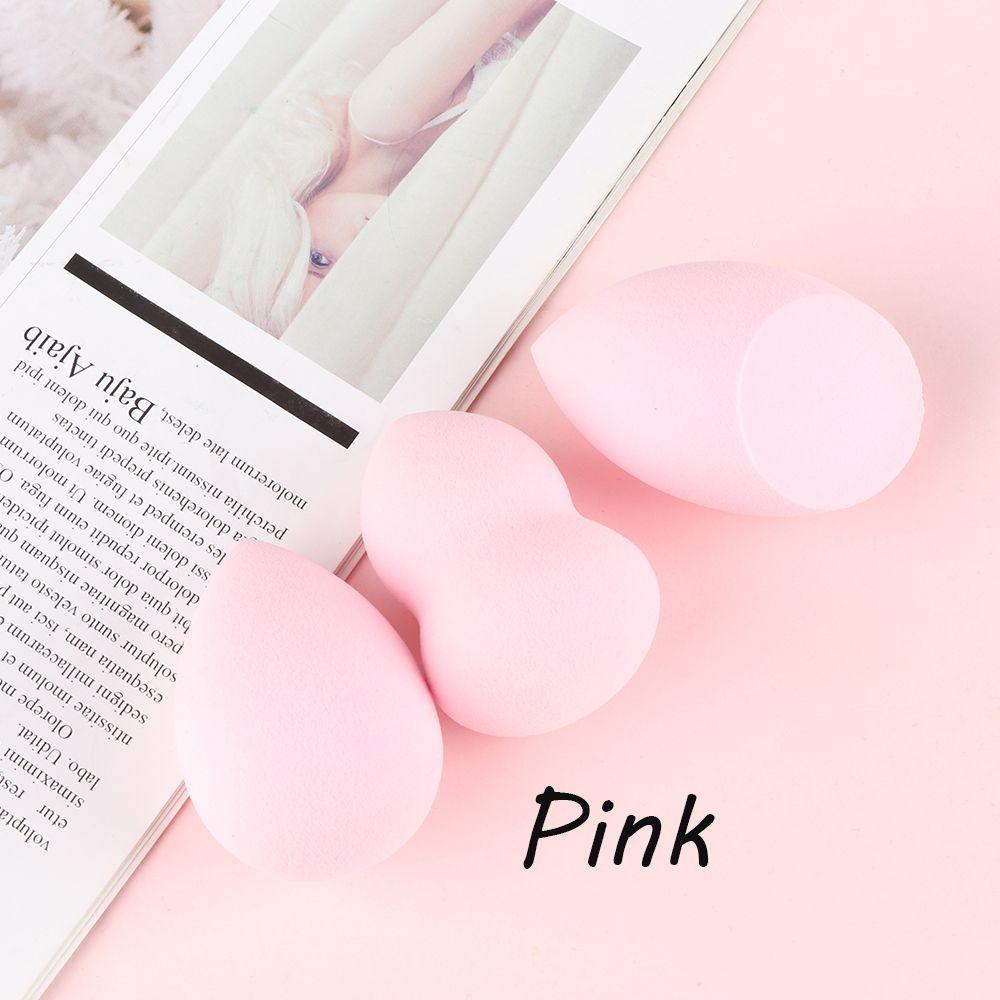 3Pcs Makeup Multi-color Cosmetic Tools Sponge Puff Blending Sponges Foundation Powder Blender Puff