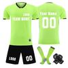 Personalised Shirts Kit Mens Girls With Name Number Custom Football Jerseys For Boys Training Suit