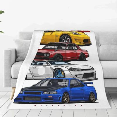 Одеяло для двигателя Jdm GTR Автомобиль Дрифт Турбо Плюшевое Теплое Супермягкое Фланелевое Флисовое Одеяло-Плед Для Дивана Покрывало Квилт Путешествия Подарки#(2)