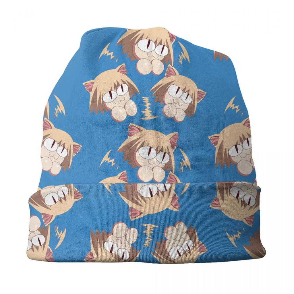 Аниме кошка девушка Neco Arc Meme капот шляпа вязаные шапки унисекс женские крутые унисекс теплые зимние шапочки Skullies шапки