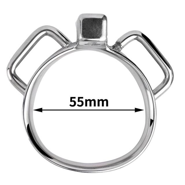 Unique Appearance Design Small Chastity Cage Stainless Steel Male Chastity Devices Adult Sex Toys for Men Penis Urethral Lock