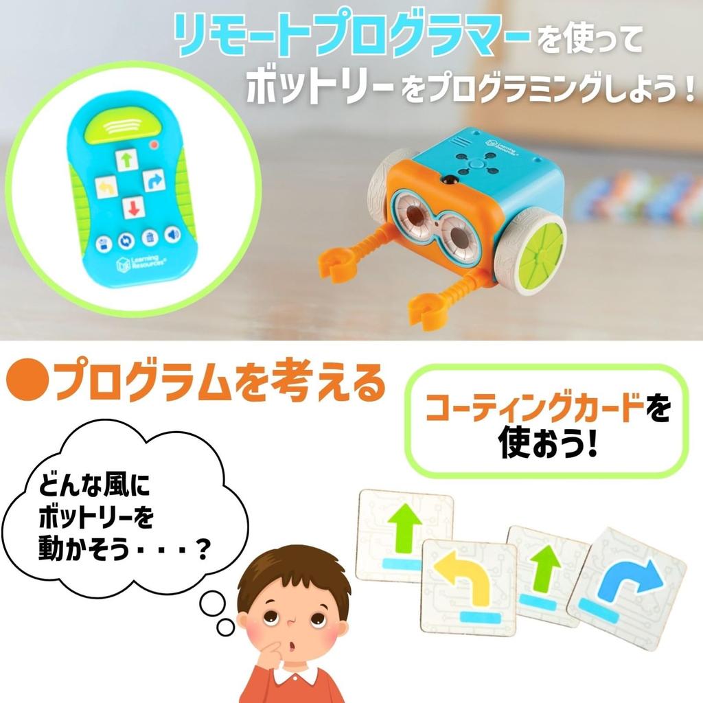 Learning Resources Робот для программирования Botly, Одиночная упаковка LER2936, Оригинал, для дошкольников