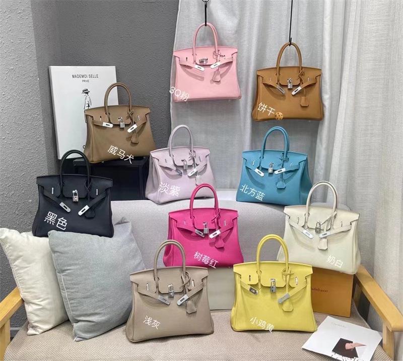 Сумка через плечо из коровьей кожи Togo с узором личи – Kelly Commuter Женская мода 2024