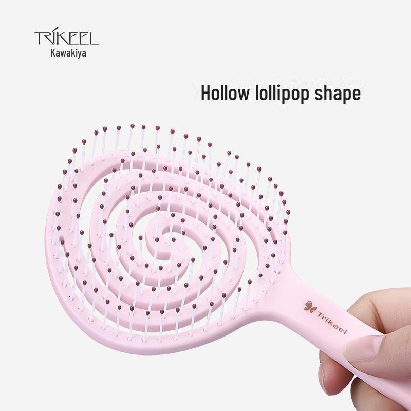 Расческа Chuanqier Fluffy Air Cushion Comb для женщин – антистатическая, массажная, идеально подходит для длинных волос