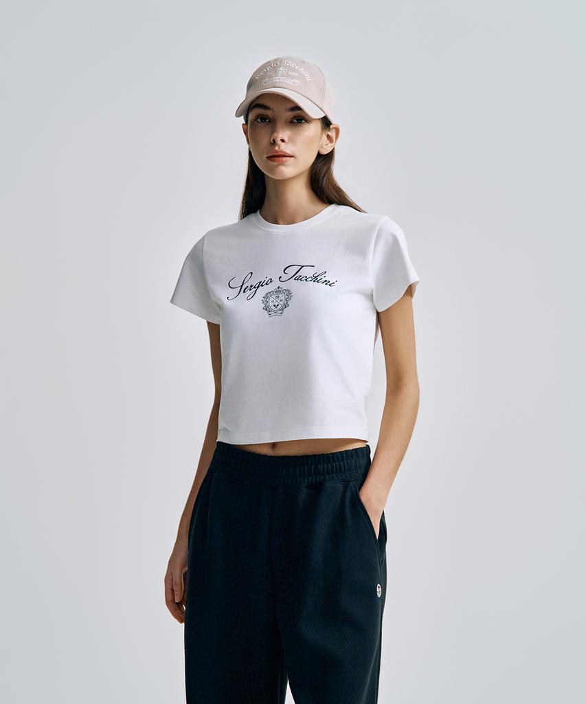 Кепка-бейсболка SERGIO TACCHINI U Classic Emblem, хлопкоподобная (D.Бежевый)