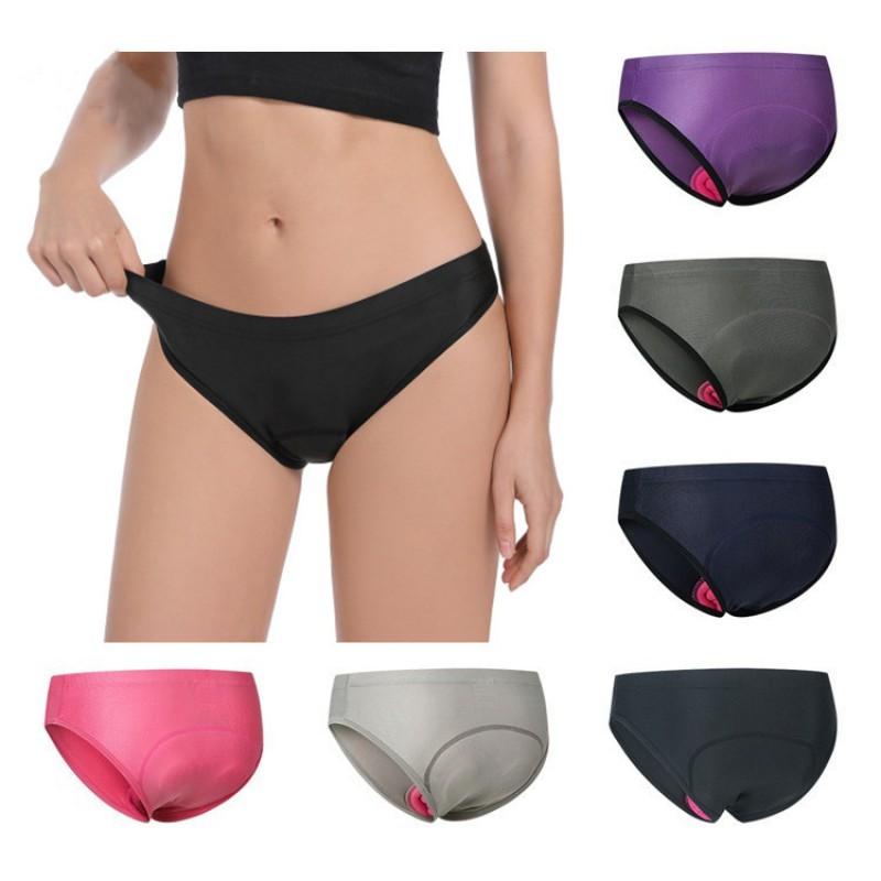 Womens Cycling Shorts With 3D Padded Gel Seat Quick-Dry Lightweight Bike Underwear Road Mountain Riding