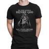 Knight Templar Kneel Before God T-shirt Christian Warrior Of Christ Crusader Tee