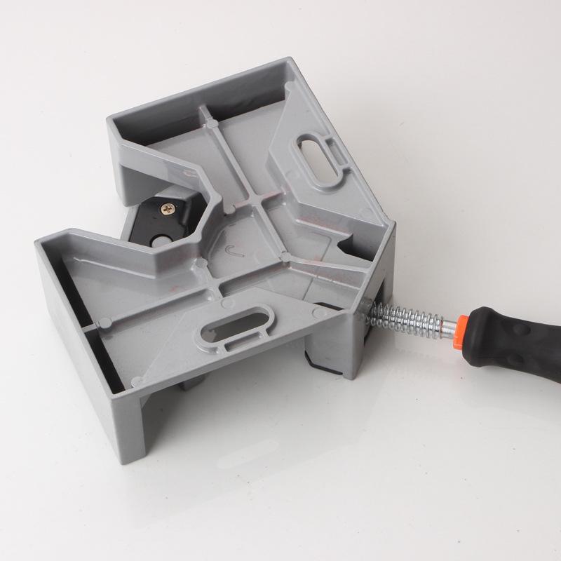 Струбцина для деревообработки из сплава с одной/двумя ручками, под прямым углом 90°