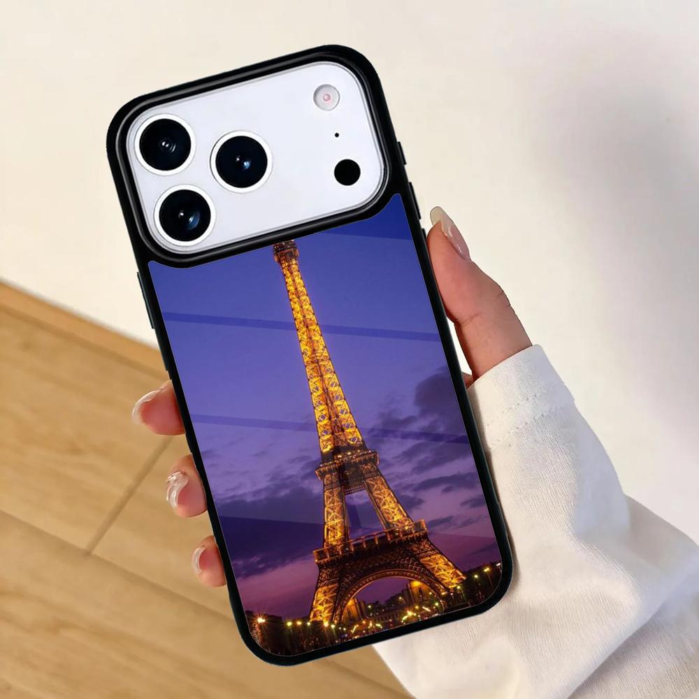 France Eiffel Tower In Paris Mobile Phone Case for IPhone 17 AIR 16pro Max 15 14 13 12 11 Bumper Cover