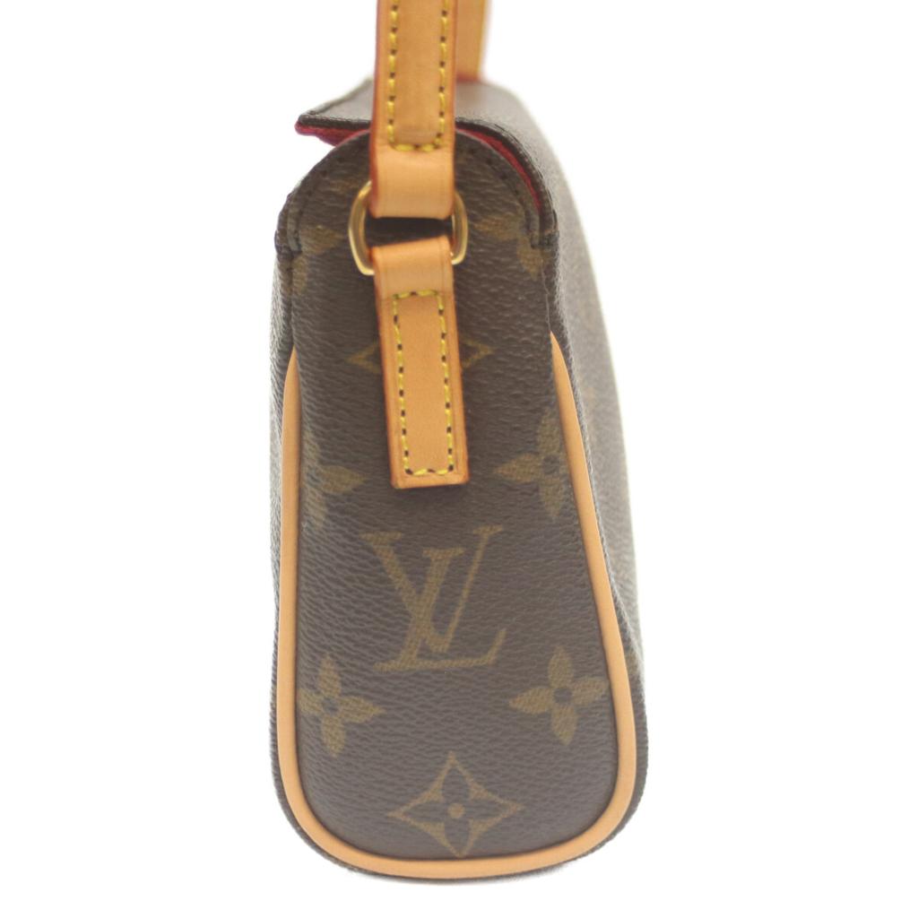 Louis Vuitton 2003 M51900 Monogram Recital Handbag BrownUsed