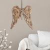 Handcrafted Wooden Angel Wings Ornament for Home Decor