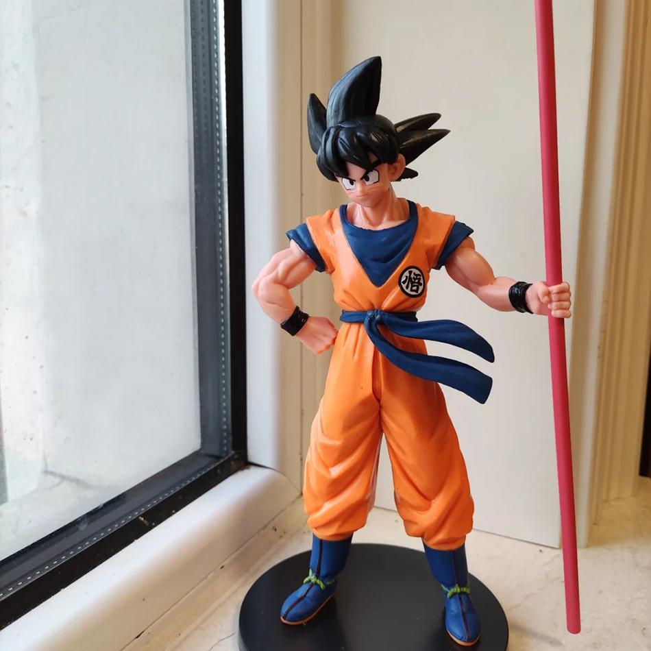 Горячий Драконий Жемчуг Сон Гоку Супер Сайян Аниме Фигурка 22см Гоку DBZ Фигурка Модель Подарки Коллекционные Фигурки для Детей