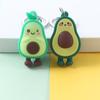 Сумка Подвеска Пара Брелки Ювелирные Изделия Авокадо Брелок Улыбающийся Авокадо 3D Брелок Имитация Фрукта