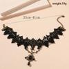 Retro Lace Clavicle Chain Gothic Style Personality Accessories Lace Pendant Necklace Female Clavicle Chain