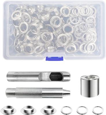 100 комплектов металлических люверсов, пробойников, установочных инструментов, набор дисков для ресниц, плоскогубцев, набор для брезента, навесов, сумок, штор, обуви