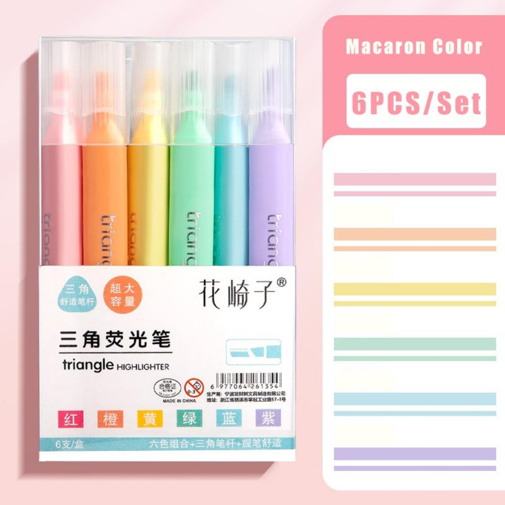 Morandi/Macaron Color Marker Pen Painting Graffiti DIY Scrapbook Pen Fluorescent Pen Student Gift