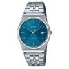Standard Analog Stainless Steel Blue Dial Quartz MTP-B145D-2A2 Men's Watch