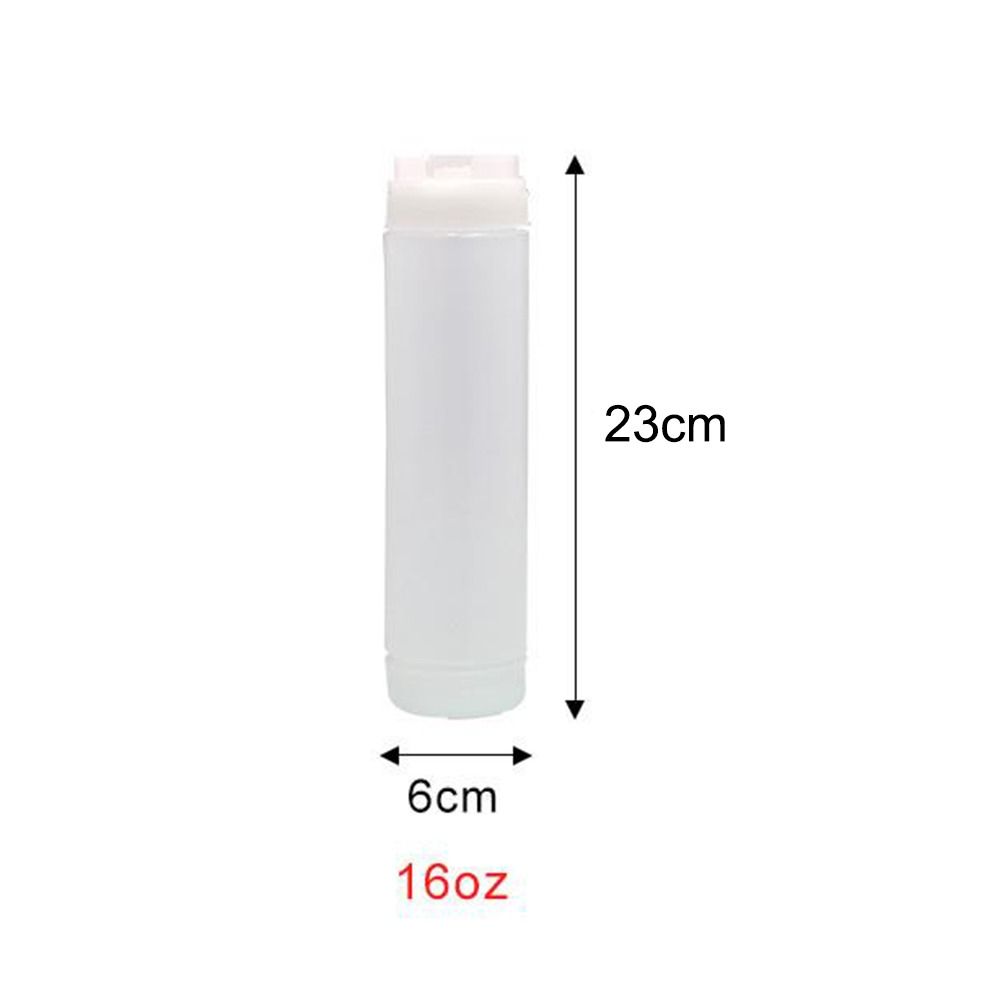 Double Head Sauce Bottles Big Capacity Plastic Squeeze Bottles Portbale 16oz 20oz 24oz Tomato Catchup Dispenser Picnic Cooker