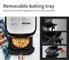 Восстановленная умная аэрофритюрница Proscenic T21, управление через приложение и Alexa, XL 5. 8QT, электрическая аэрофритюрница, духовка и безмасляная плита, 1700 Вт, 8 Co