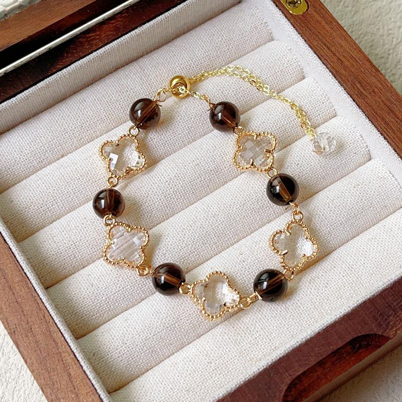 Мужской браслет JYL TS Матовый стиль с камнями Излучает мужской шарм и стабильность