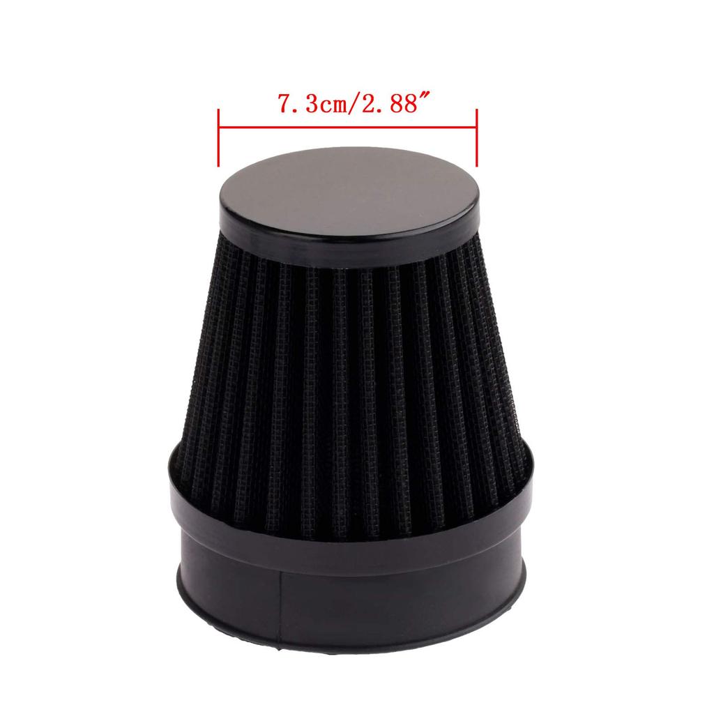 Power Filter, Air , Motorcycle Air Filter, 2.4 inches (60 mm)