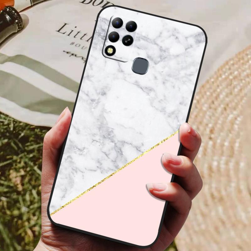 Чехол для телефона Infinix Hot 11 G37 Чехлы X689F Мягкий силиконовый чехол для Infinix Hot 11 G37 Модный чехол Hot11 G37 Чехлы Оболочка