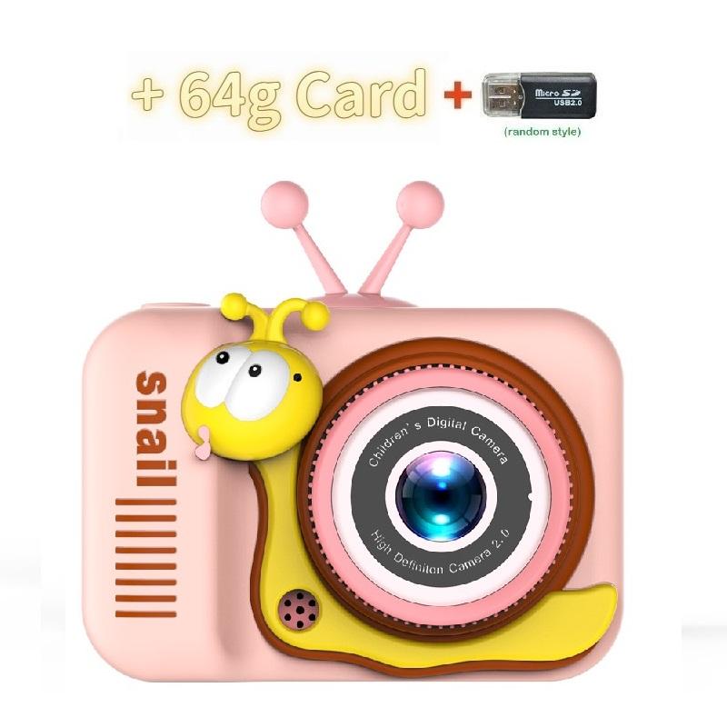 Детская камера Цифровая камера 20 МП Камера для детей Селфи 4-кратный цифровой зум 2,0-дюймовый экран Двойные линзы