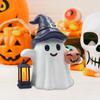Солнечная Милая Статуэтка Привидения Хэллоуин Настольное Украшение Атмосферостойкая Ручной Работы Смола Тыква Привидение