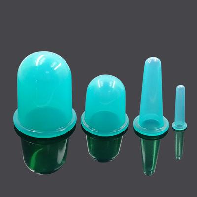 Набор для баночной терапии на присоске от целлюлита, вакуумная хиджама, медицинские китайские банки для лечения лица, силиконовые массажные банки для тела