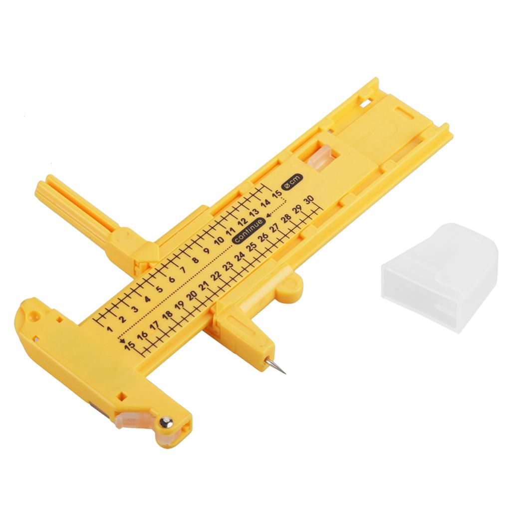 Rotary Compass Circle Cutter Paper Cardboard Rubber Leather Art Craft Tool
