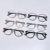 Women'S Retro Ultra-Light Square Reading Glasses Men'S New Fashion Large Frame High-Definition Lenses Presbyopia Glasses