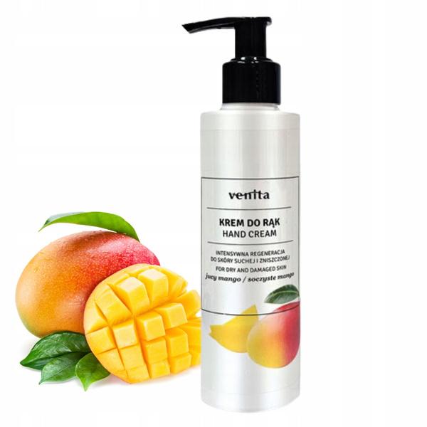 Venita Hand Cream Krem Do Rąk Intensywna Regeneracja Soczyste Mango 200Ml