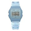 F-91WS-2HDF (F-91WS-2) Цифровые квадратные винтажные ретро прозрачные унисекс уретановые часы