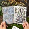 20 Sheets Forest Animal World Stickers Book Aesthetic Decorative Diary Album Stationery Stick Labels Junk Journal Supplies